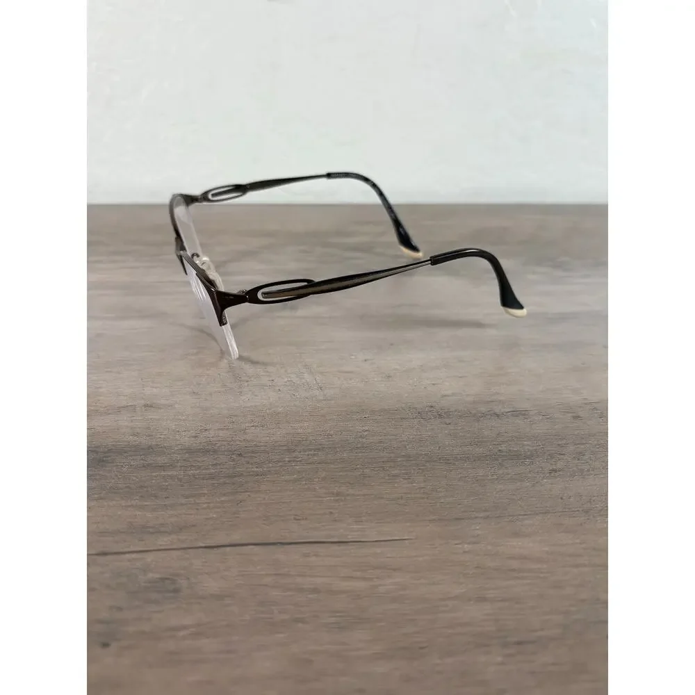 Charmant CH106515 Perfect Comfort- No Nickel Allergy- Men's Eyeglasses‎ EUC